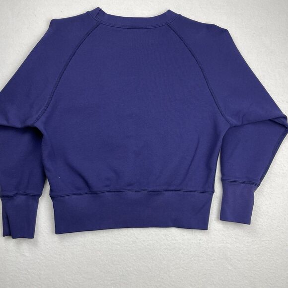 J Crew Women’s Nautical Rope Anchor Sweater Fisherman Purple-XS - Picture 5 of 11